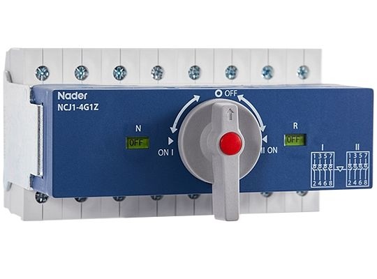 Реверсивные выключатели нагрузки NDG1+NCJ1